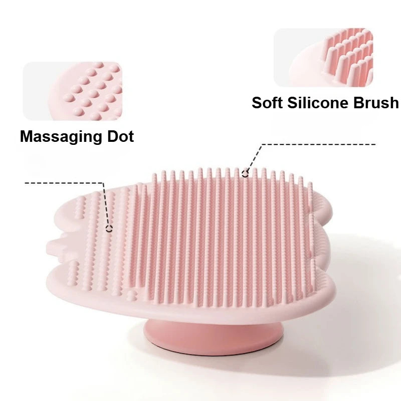 Soft Silicone Baby Bath Head Massage Brushes Cartoon Koala Hair Washing Brush Scalp Comb for Newborn Bath Tool Washing Hair Tool