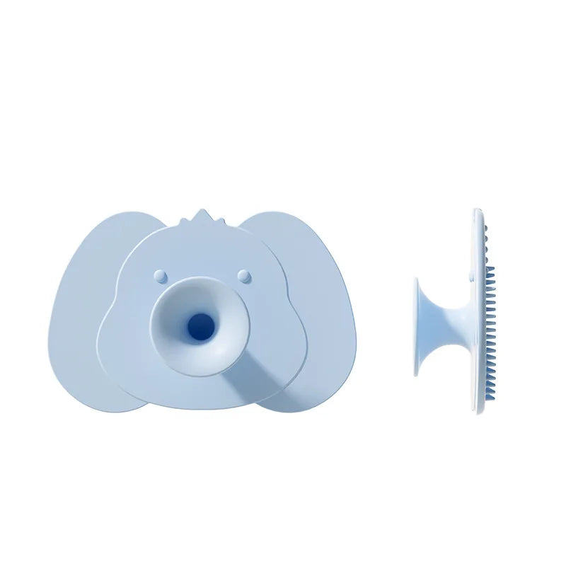 Soft Silicone Baby Bath Head Massage Brushes Cartoon Koala Hair Washing Brush Scalp Comb for Newborn Bath Tool Washing Hair Tool
