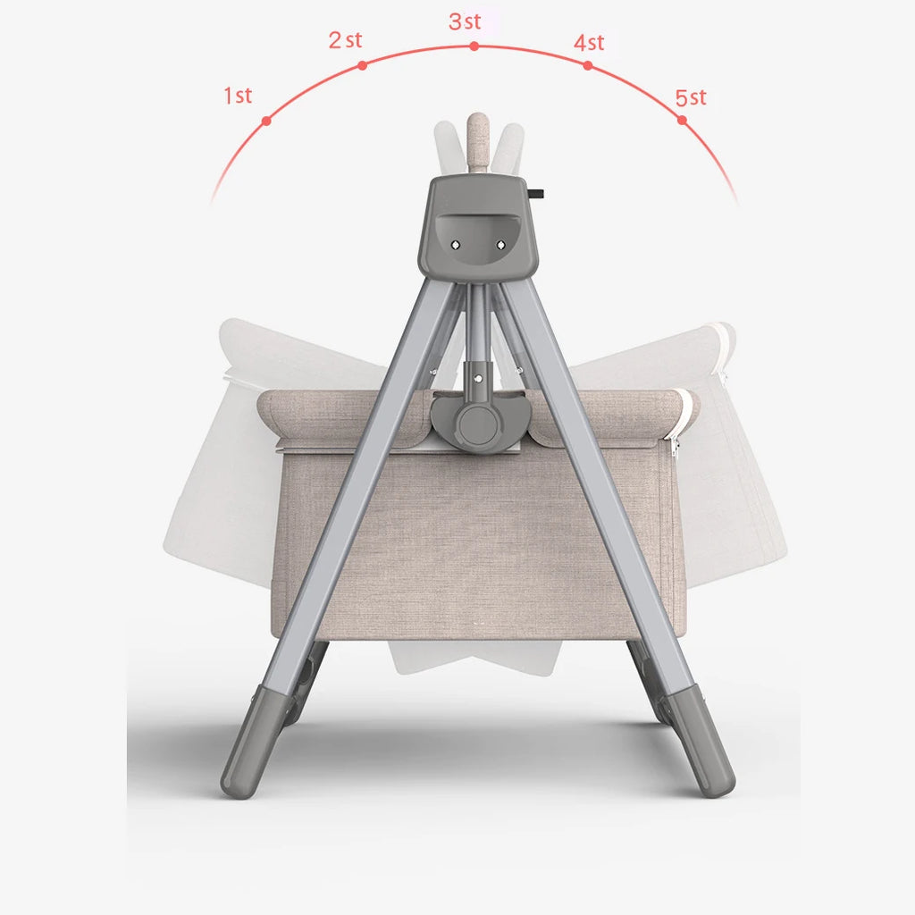0-3 Years Old Baby Cradle Multifunctional Electric Intelligent Sleep Rocking Chair Newborn Baby Sleeping Basket Lift Bed BB Bed