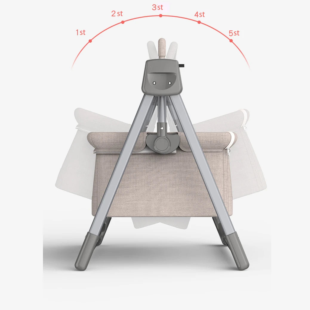 0-3 Years Old Baby Cradle Multifunctional Electric Intelligent Sleep Rocking Chair Newborn Baby Sleeping Basket Lift Bed BB Bed