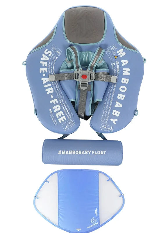 Mambobaby Non Inflatable Baby Swimming Float Foot Pad Seat Float Baby Swimming Toys Fun Boys Girls Gift