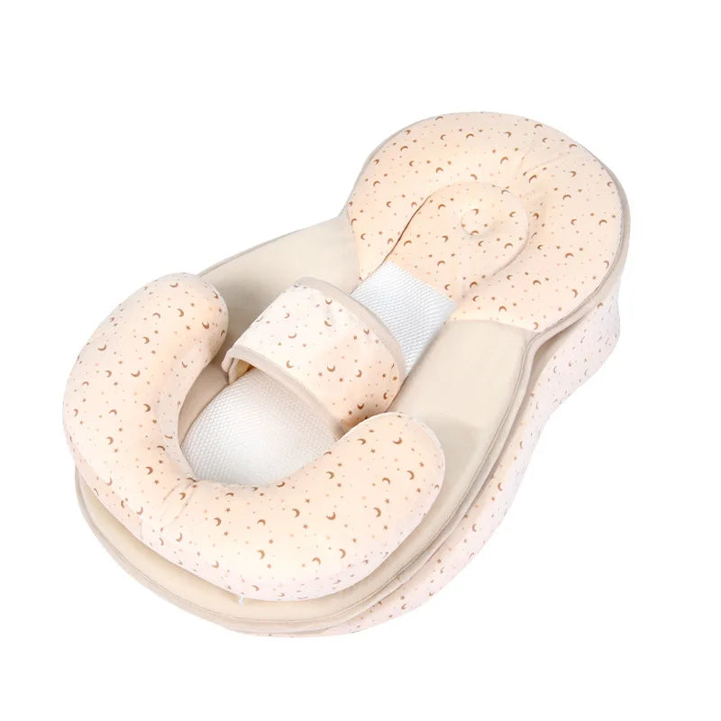 0-6 months old newborn pillow - Anti-spraying and choking milk pillow - Breastfeeding pillow - Lying-down sleep bed