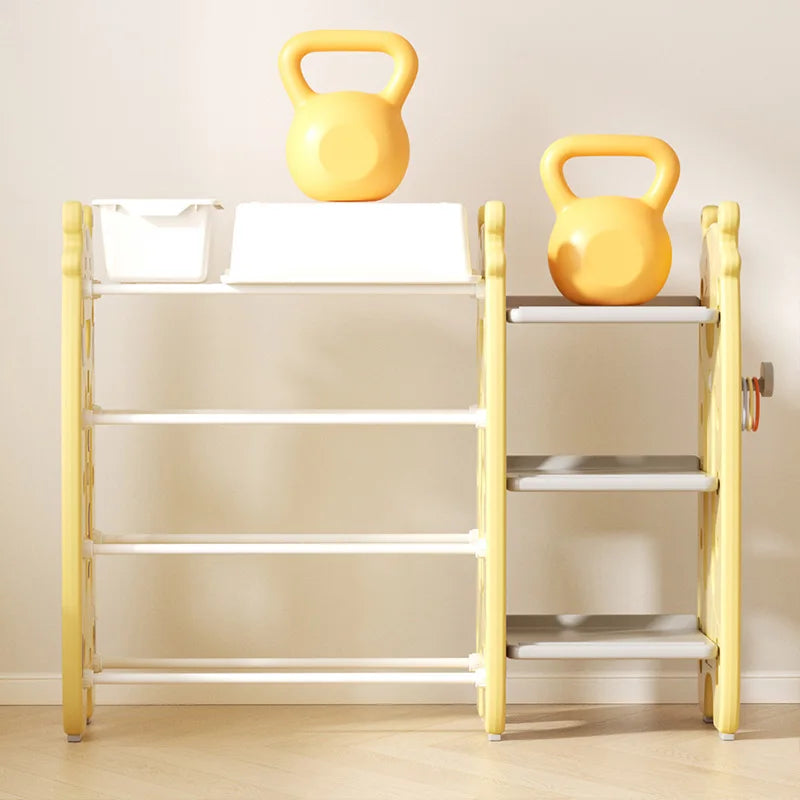 Children's Toy Storage Rack Multi-layer Household Storage Cabinet Baby Classification Storage Shelf For Home Living Room Bedroom